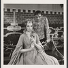 Julie Andrews and Richard Burton in the stage production Camelot