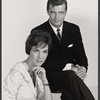 Publicity.photo of Julie Andrews and Robert Goulet in the stage production Camelot