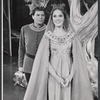 William Squire and Julie Andrews in the stage production Camelot