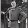 William Squire in the stage production Camelot