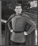 William Squire in the stage production Camelot
