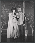 Tani Seitz and unidentified in the stage production Camelot