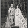 William Squire and Janet Pavek in the stage production Camelot