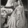 William Squire and Patricia Bredin in the stage production Camelot