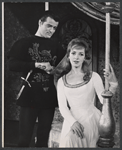 Robert Goulet and Patricia Bredin in the stage production Camelot