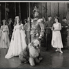 Patricia Bredin and ensemble in the stage production Camelot
