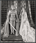 William Squire and Patricia Bredin in the stage production Camelot