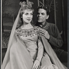 Patricia Bredin and William Squire in the stage production Camelot