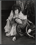 Madeleine Sherwood and William Squire in the stage production Camelot