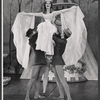 Patricia Bredin and ensemble in the stage production Camelot