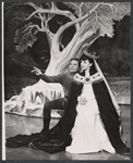 William Squire and Kathryn Grayson in the 1963 tour of the stage production Camelot