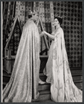 William Squire and Kathryn Grayson in the 1963 tour of the stage production Camelot