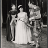 William Squire, Kathryn Grayson and Arthur Treacher in the 1963 tour of the stage production Camelot