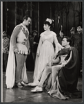 Robert Peterson, Kathryn Grayson and William Squire in the 1963 tour of the stage production Camelot