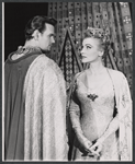 Robert Peterson and Anne Jeffreys in the 1964 tour of the stage production Camelot
