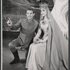 George Wallace and Anne Jeffreys in the 1964 tour of the stage production Camelot