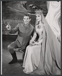 George Wallace and Anne Jeffreys in the 1964 tour of the stage production Camelot