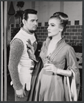 Robert Peterson and Anne Jeffreys in the 1964 tour of the stage production Camelot