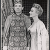 George Wallace and Anne Jeffreys in the 1964 tour of the stage production Camelot