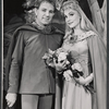 George Wallace and Anne Jeffreys in the 1964 tour of the stage production Camelot