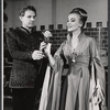George Wallace and Anne Jeffreys in the 1964 tour of the stage production Camelot