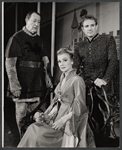 Arthur Treacher, Anne Jeffreys and George Wallace in the 1964 tour of the stage production Camelot