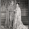 Louis Hayward and Kathryn Grayson in the 1963 tour of the stage production Camelot