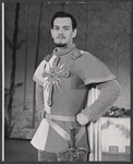 Robert Peterson in the 1963 tour of the stage production Camelot