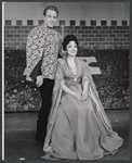 Louis Hayward and Kathryn Grayson in the 1963 tour of the stage production Camelot