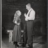 Barbara Cook and Tyrone Guthrie in rehearsal for the stage production Candide