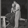 Barbara Cook and Robert Rounseville in rehearsal for the stage production Candide
