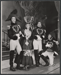 Irra Petina and ensemble in the 1956 stage production Candide
