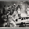 Mark Baker and unidentified others in the 1974 revival of the stage production Candide