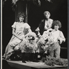 Deborah St Darr, Renee Semes, Carolann Page, June Gable and Mark Baker in the 1974 revival of the stage production Candide