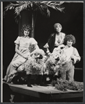 Deborah St Darr, Renee Semes, Carolann Page, June Gable and Mark Baker in the 1974 revival of the stage production Candide