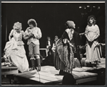 Maureen Brennan, Mark Baker, June Gable and Deborah St Darr in the 1974 revival of the stage production Candide