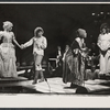 Maureen Brennan, Mark Baker, June Gable and Deborah St Darr in the 1974 revival of the stage production Candide
