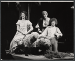 Deborah St Darr, June Gable and Mark Baker in the 1974 revival of the stage production Candide