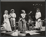 Maureen Brennan, Mark Baker, June Gable and Deborah St Darr in the 1974 revival of the stage production Candide