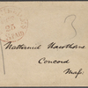 Melville, H[erman], ALS to NH. Oct. 25, 1852.