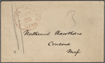 Melville, H[erman], ALS to NH. Oct. 25, 1852.