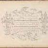 Ornamental penmanship of the alphabet
