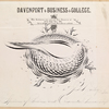 Davenport Business College letterhead