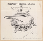 Davenport Business College letterhead