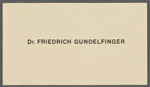 Stefan George letters to Ernst Morwitz, 1906