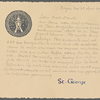 Stefan George letters to Ernst Morwitz, 1907