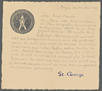 Stefan George letters to Ernst Morwitz, 1907