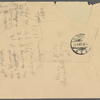 Stefan George letters to Ernst Morwitz, 1907