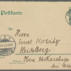 Stefan George letters to Ernst Morwitz, 1907