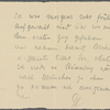 Stefan George letters to Ernst Morwitz, 1907